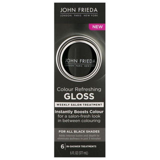 John Frieda In-Shower Treatments For All Black Shades 6 pack, 6 fl oz