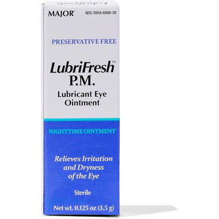 Major Lubrifresh P.M. Sterile Nighttime Eye Ointment 0.125 oz