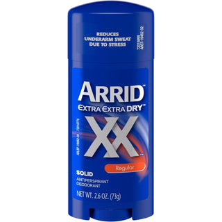 Arrid XX Maximum Strength Solid Antiperspirant Deodorant Regular 2.6