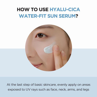 [Damage Box] SKIN1004 Madagascar Centella Hyalu-Cica Water-Fit Sun Serum SPF50+ PA++++ (2-Pack)