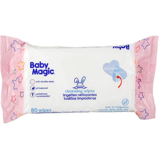 Cleansing Baby Wipes, Fragrance Free 80 Count