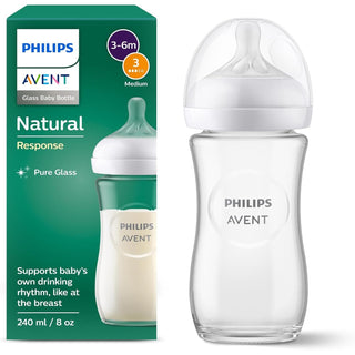 Philips Avent Naturally Bottle Nurser 8 Oz 10 Disposable Liners