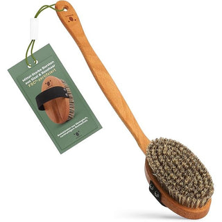 QUOALA Sustainable Body Brush: Medium (Sisal & Horsehair)
