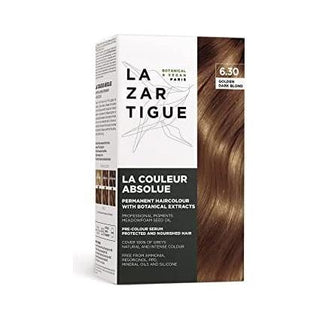 Lazartigue La Couleur Absolue Permanent Hair Color Kit 6.30 Golden Dark Blond