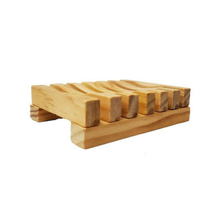 Axel Kraft Slatted Wood Soap Dish