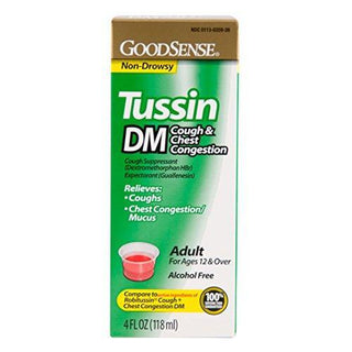 Good Sense Tussin DM Syrup 4 Oz