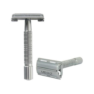 Mehaz Solingen Germany Double Edge Safety Razor Chrome MC1197
