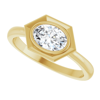 Émeraude Oval Sapphire Ring