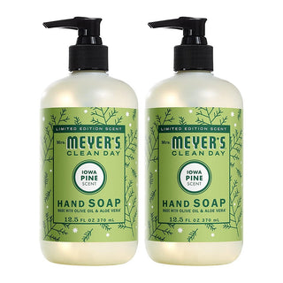 Mrs. Meyer's Clean Day Liquid Hand Soap, Iowa Pine Scent, 12.5 Ounce Bottle