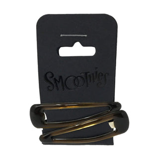 Smoothies Brown Teardrop Clip L Pair