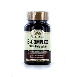 Windmill Vitamins B Complex Tablets 100Ct