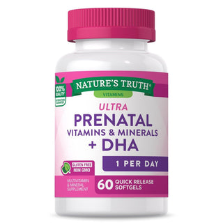 Nature's Truth Ultra Prenatal Vitamins And Minerals Plus DHA