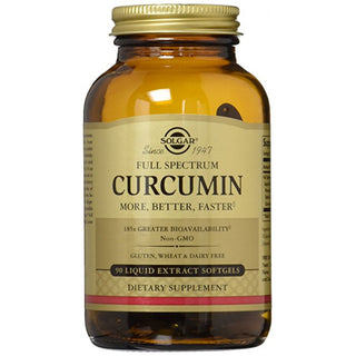 Solgar Full Spectrum Curcumin Liquid Extract Softgels