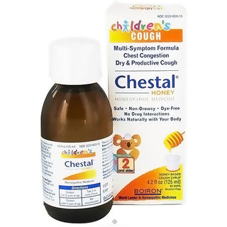Boiron Children's Chestal For Cough Syrup, Honey, 4.20 Ounce