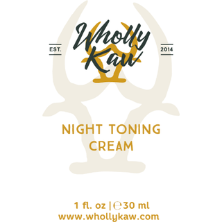 Wholly Kaw Night Toning Cream 1.69 Oz