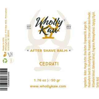 Wholly Kaw Cedrati Shaving Collection