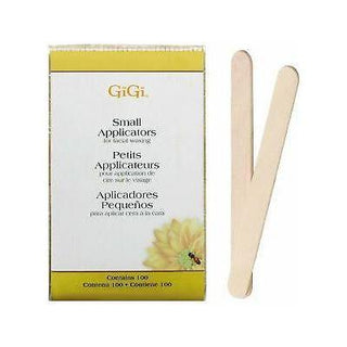 Gigi Small Applicators For Facial Waxing 100 Sticks