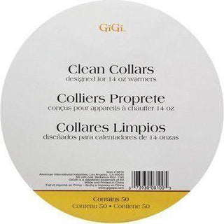 Gigi Wax Warmer Clean Collars 50 Strips