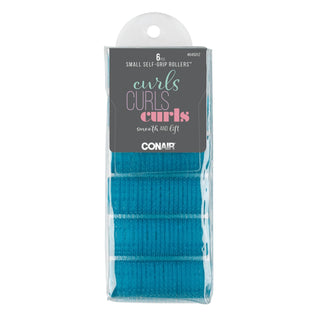 Conair Styling Essentials Rollers, Self-Grip, Small, 6 Rollers