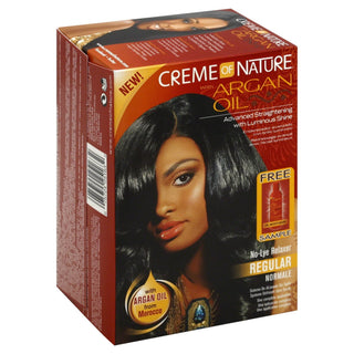 Creme of Nature Argan Oil No Lye Relaxer Kit Regular