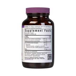 Bluebonnet Buffered Vitamin C 1000 mg, 90 Vegetables Capsules