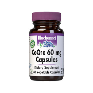 Bluebonnet COQ10 60 mg, 30 Vegetable Capsules