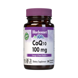 BlueBonnet CoQ-10 100 mg, 30 Vegetarian Capsules