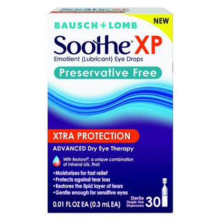 Soothe XP Preservative Free Lubricant Eye Drops - 0.3ml DISCONTINUED