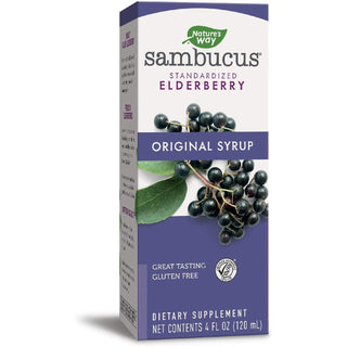Nature's Way Sambucus Original Syrup Elderberry -- 4 Fl Oz