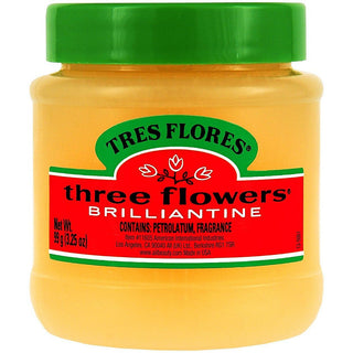 Three Flowers Brilliantine Hair Pomade 3.25 Oz