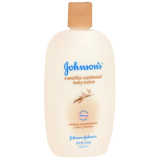 Johnson's Vanilla Oatmeal Baby Lotion 15 Fl. Oz. Squeeze Bottle
