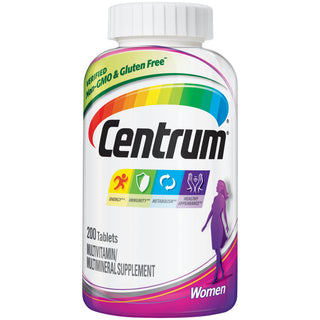 Centrum Women Multivitamin/Multimineral Dietary Supplement Tablets - 200ct