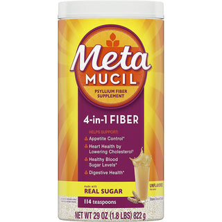 Metamucil Original Coarse Sugar Psyllium Fiber Powder