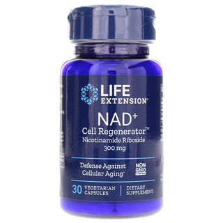 Life Extension NAD+ Cell Regenerator 300 Mg - 30 Vegetarian Capsules