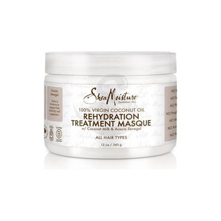 Shea Moisture 100% Virgin Coconut Oil Rehydration Masque 340g