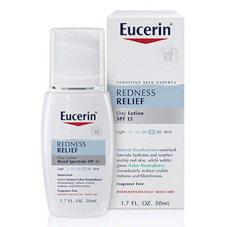 Eucerin Redness Relief Daily Perfecting Lotion SPF 15 1.70 Oz