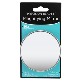 Swissco Magnifying Mirror With 2 Suction Cups 10X Silver