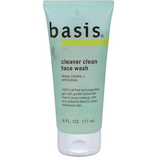 Basis Cleaner Clean Face Wash 6 Fl. Oz. Tube
