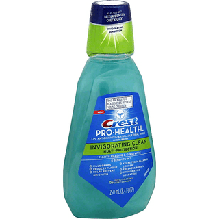 Crest Pro Health Invigorating Clean Invigorating Mint Cpc Antigingivitis/Antiplaque Mouthwash 8.4 Fl. Oz. Bottle