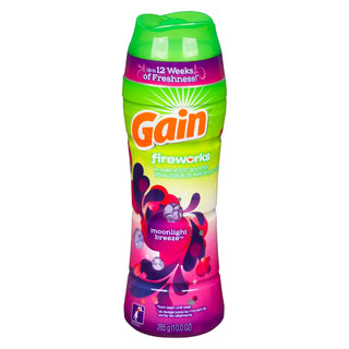 Gain Fireworks In-Wash Scent Booster Beads, Moonlight Breeze, 10 Oz