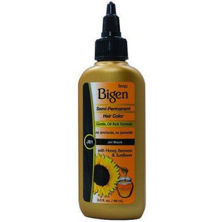 Bigen Semi Permanent Hair Color #JB1 Jet Black, 3 Oz