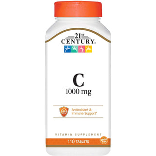 21st Century Vitamin C with Rose Hips 1000 mg Tablets (110 Count)