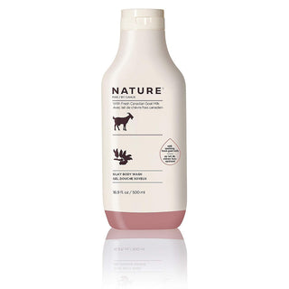 Nature By Canus, Fresh Goat Milk, Silky Body Wash, Shea Butter, 16.9 F