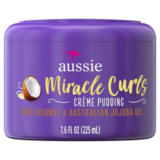 Aussie Miracle Curls Cream Pudding, Paraben Free, 7.6 Fl Oz