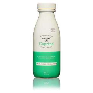 Canus Caprina Fresh Goat's Milk Foaming Milk Bath Eucalyptus Mint 800ml