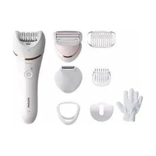 Philips Epilator Series 8000 Wet & Dry Epilator, 8 Accessories, Bre720/14 - 16 Oz