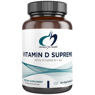 Designs for Health Vitamin D Supreme, 5000 IU, 60 Vegetarian Capsules