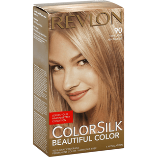 Colorsilk Color Silk Beautiful Color Permanent Color, Very Light Ash Blonde 90