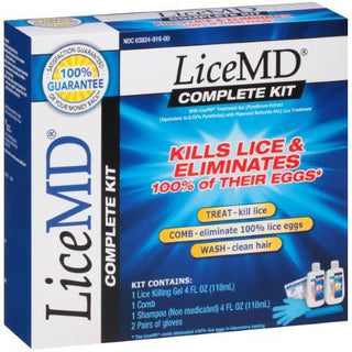 LiceMD Complete Kit With Comb And Gloves