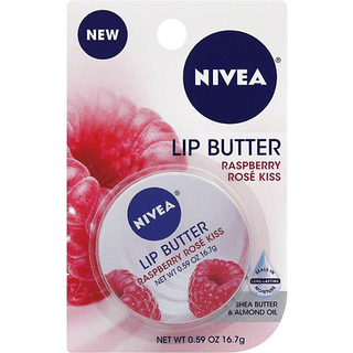 Nivea Lip Butter, Raspberry Rose Kiss 0.59 Oz